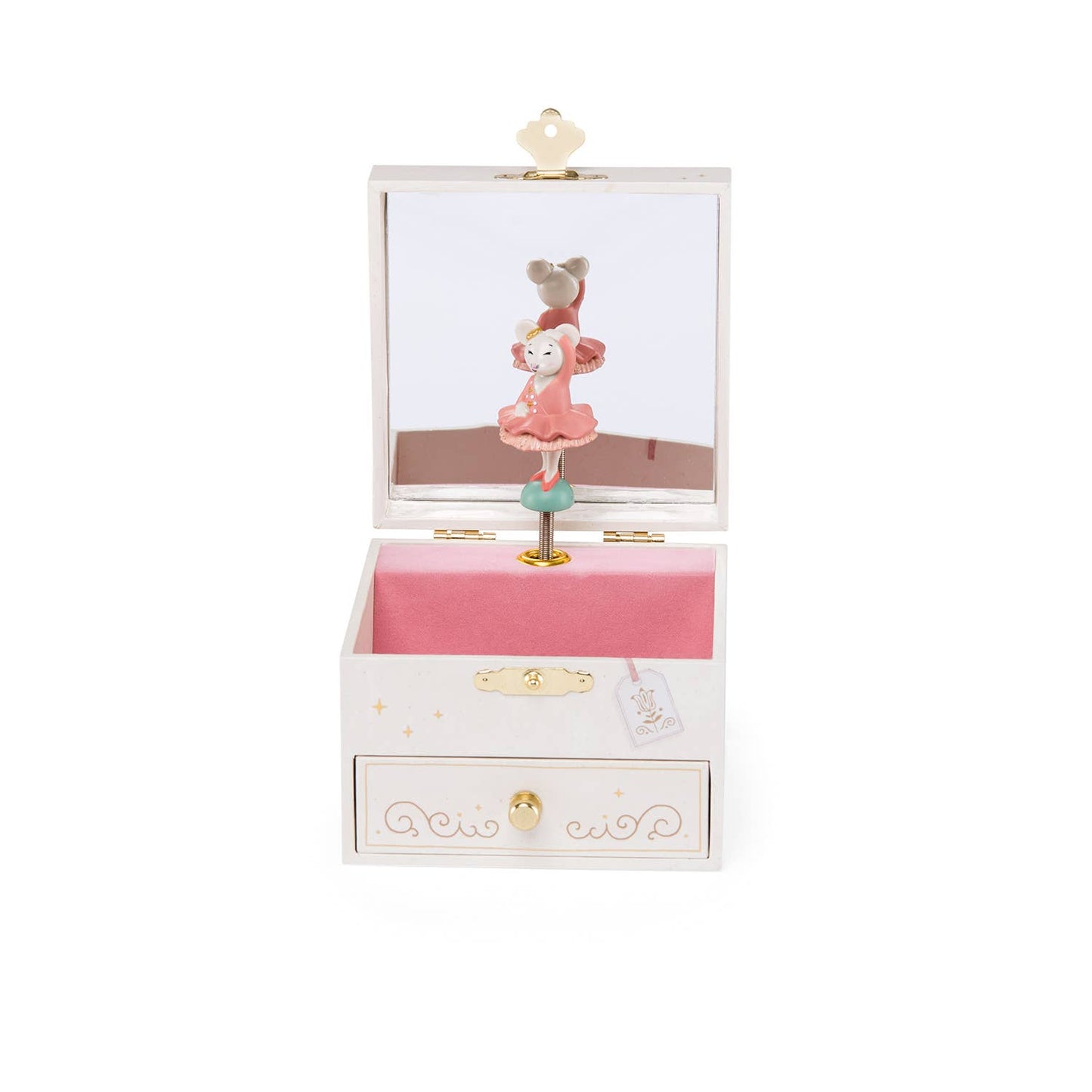Musical Toy Blushy Jewelry box  mouse twirl