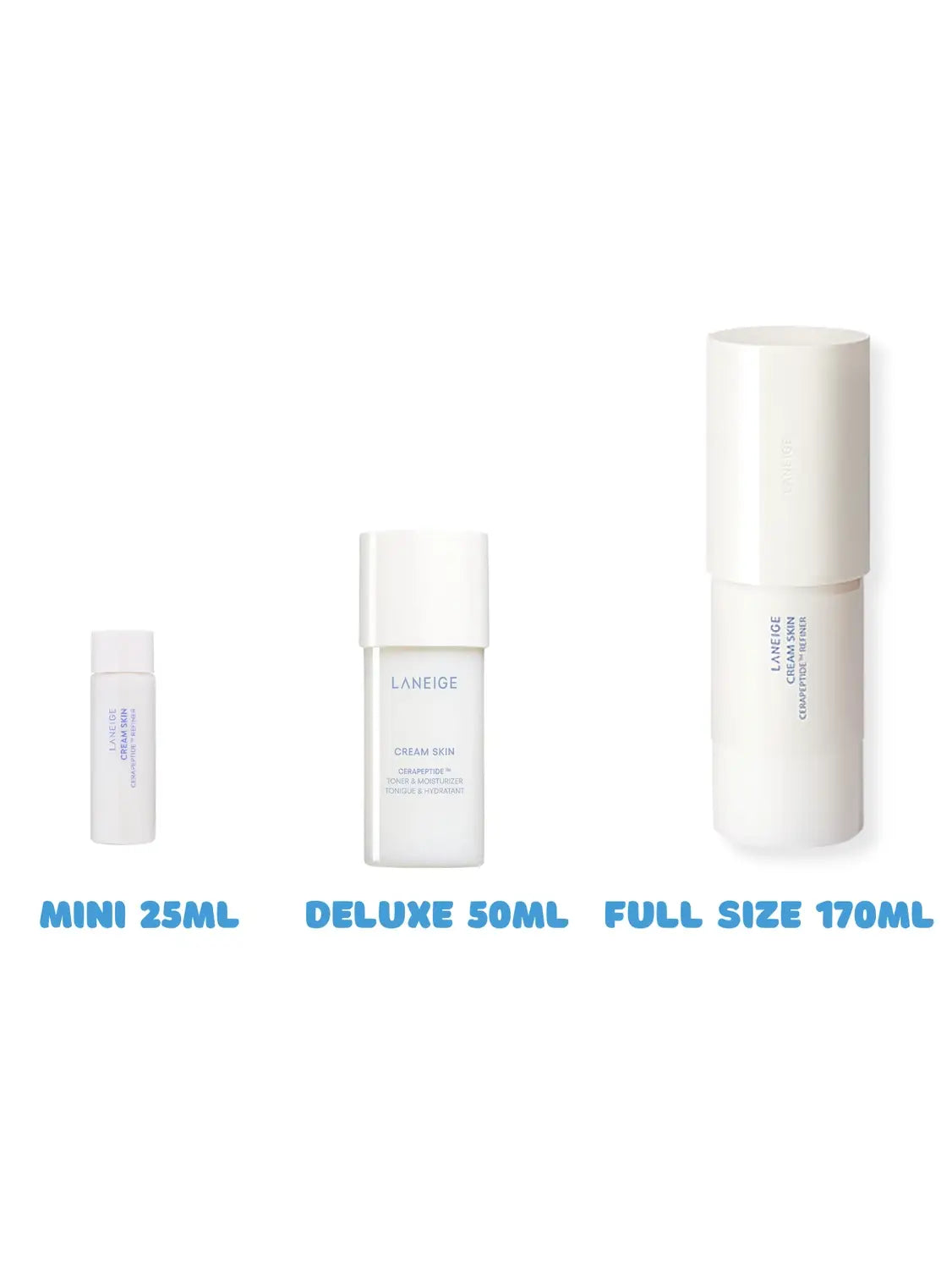 LANEIGE Cream Skin Cerapeptide Refiner Cream Toner : 170ml Full Size - Boxed