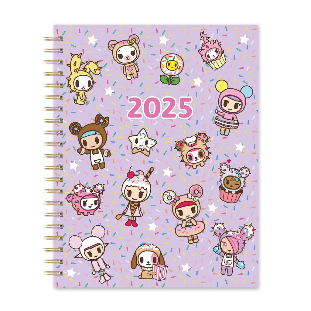 2025 tokidoki Donutella XL Spiral Planner