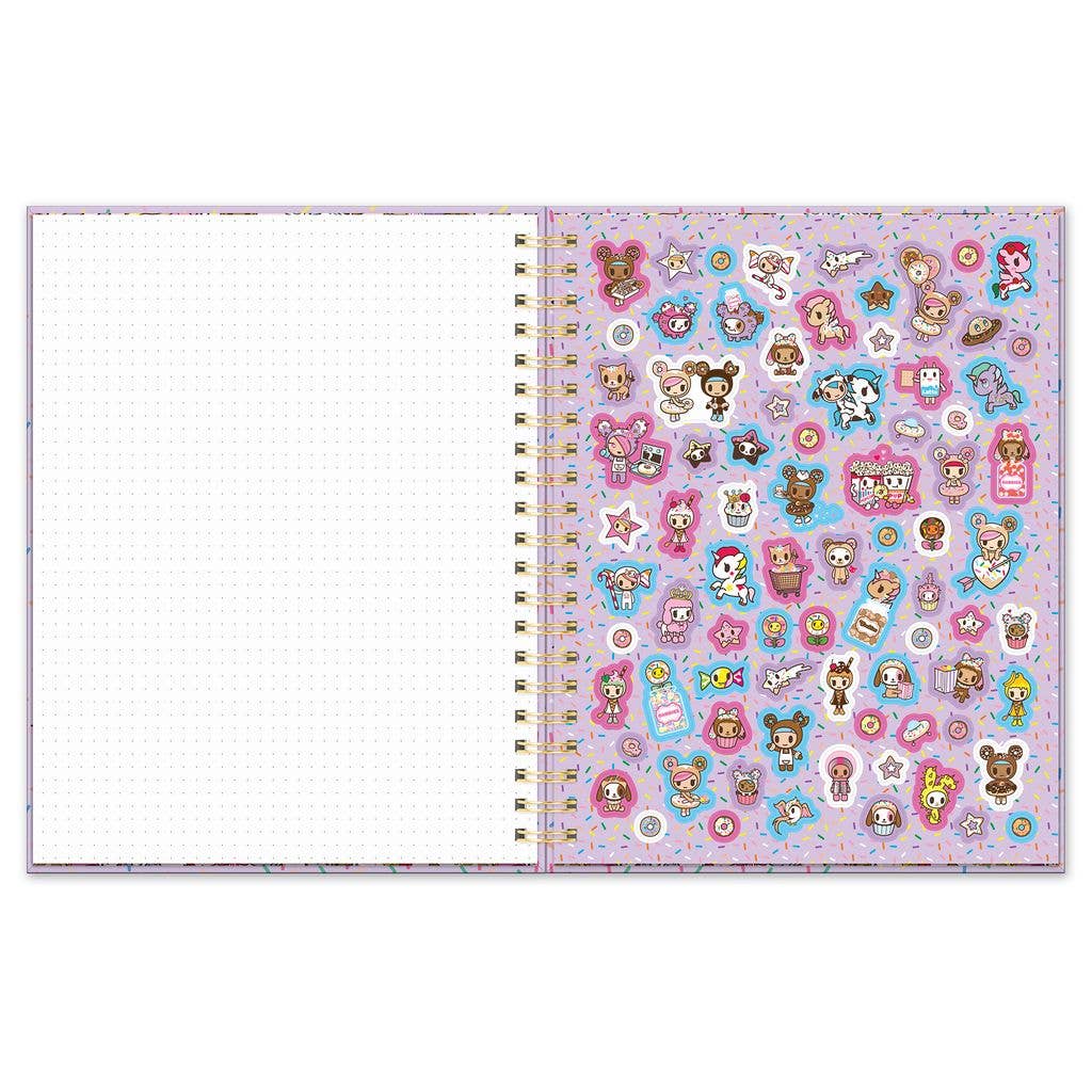 2025 tokidoki Donutella XL Spiral Planner