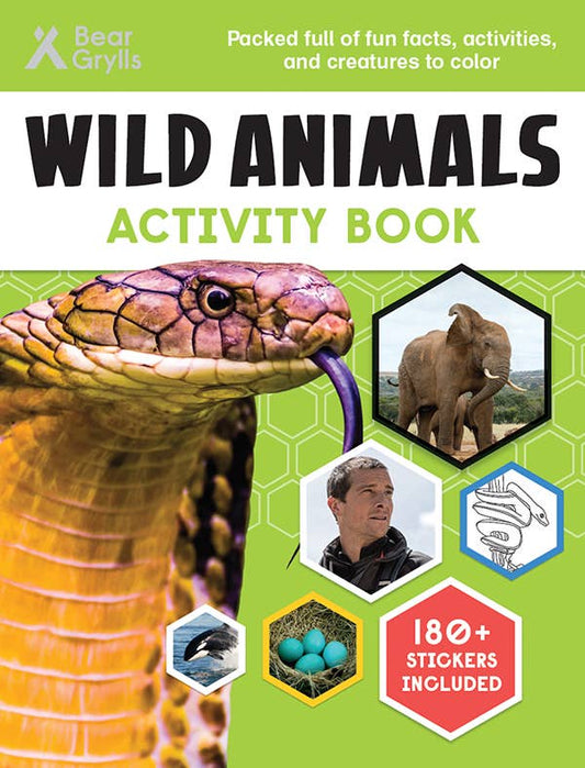 Bear Grylls Wild Animals Activity Book
