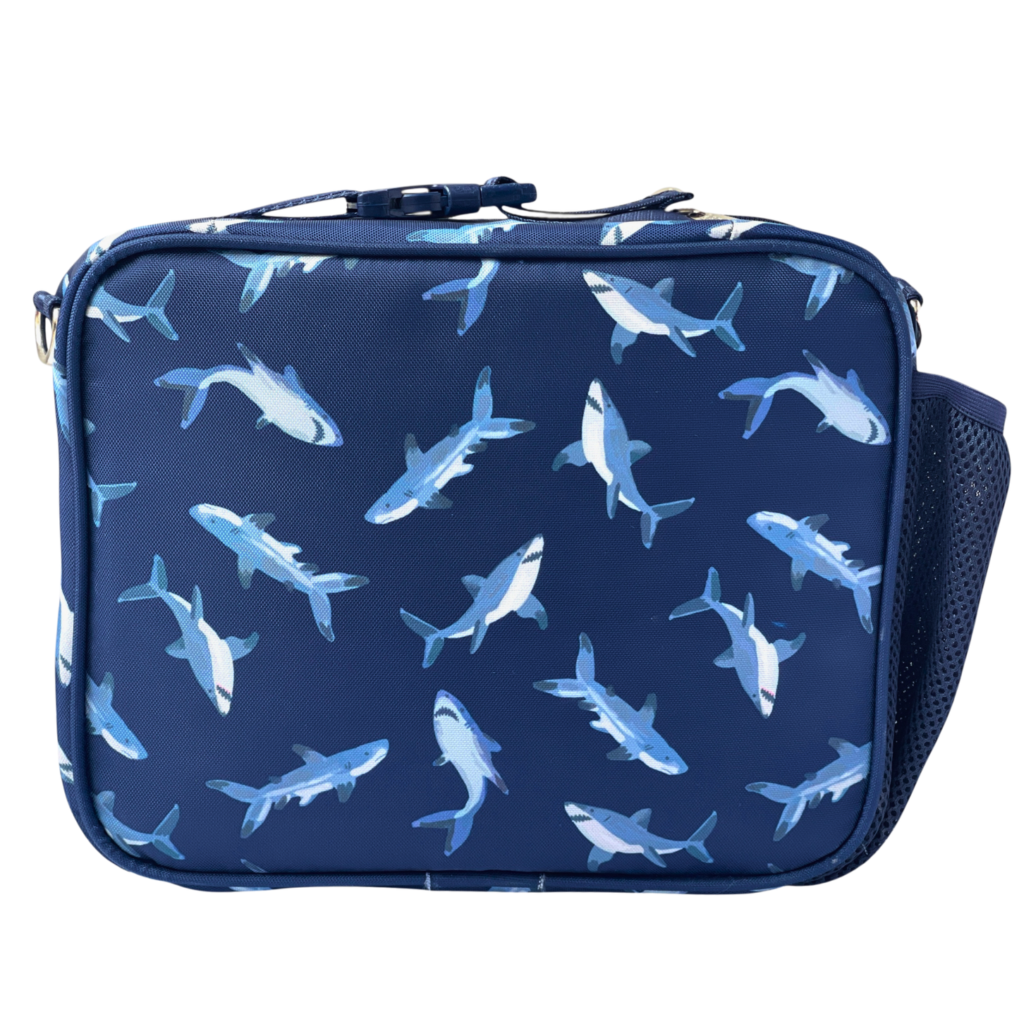 Yumbox Kids Lunch Bag – Shark Print, Insulated, 3-Way Carry