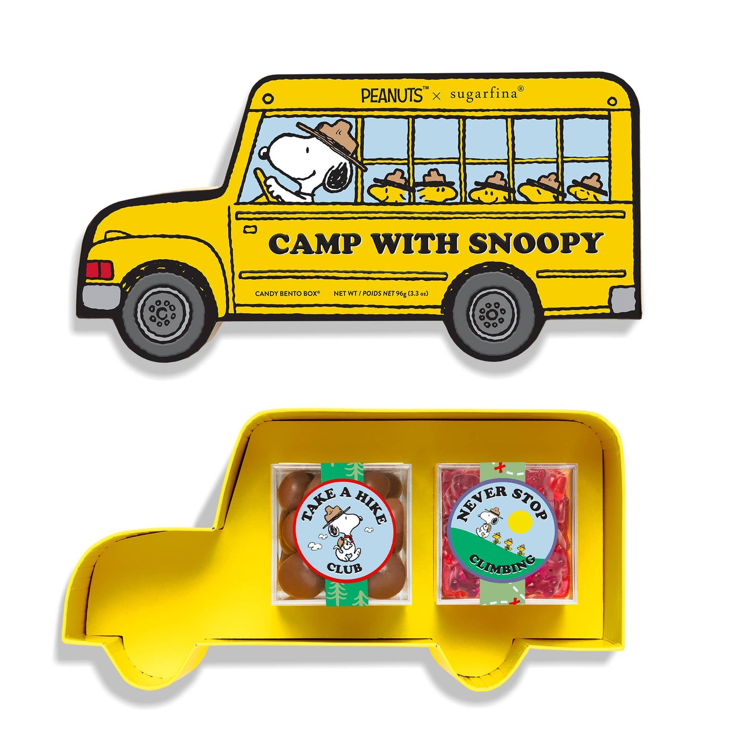 Sugarfina Camp with Snoopy 2pc Bento Box® (Peanuts®)