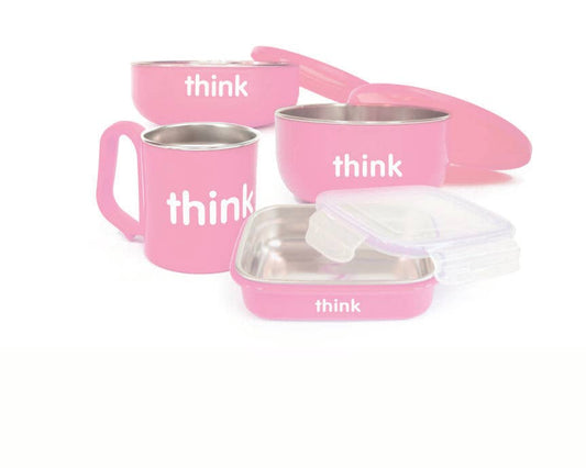 Think Pink Feeding Set