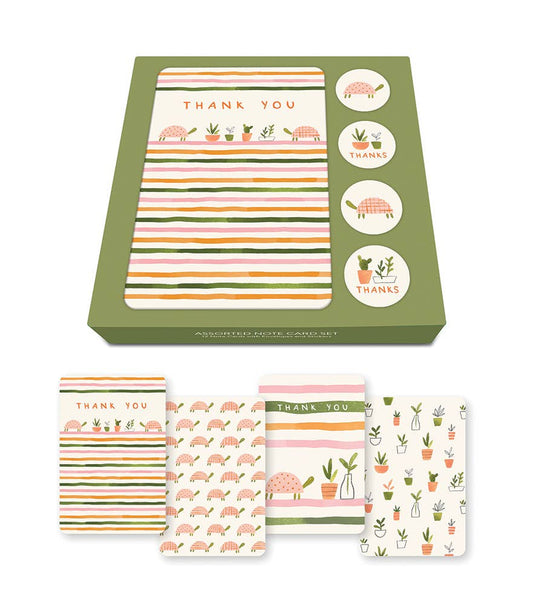 Notecard Set Turtle Garden