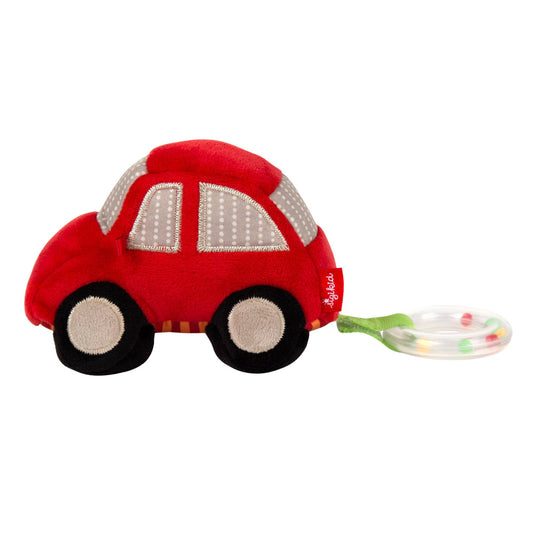 Red Car Activity Rattle and Squeaker 0-3 Years