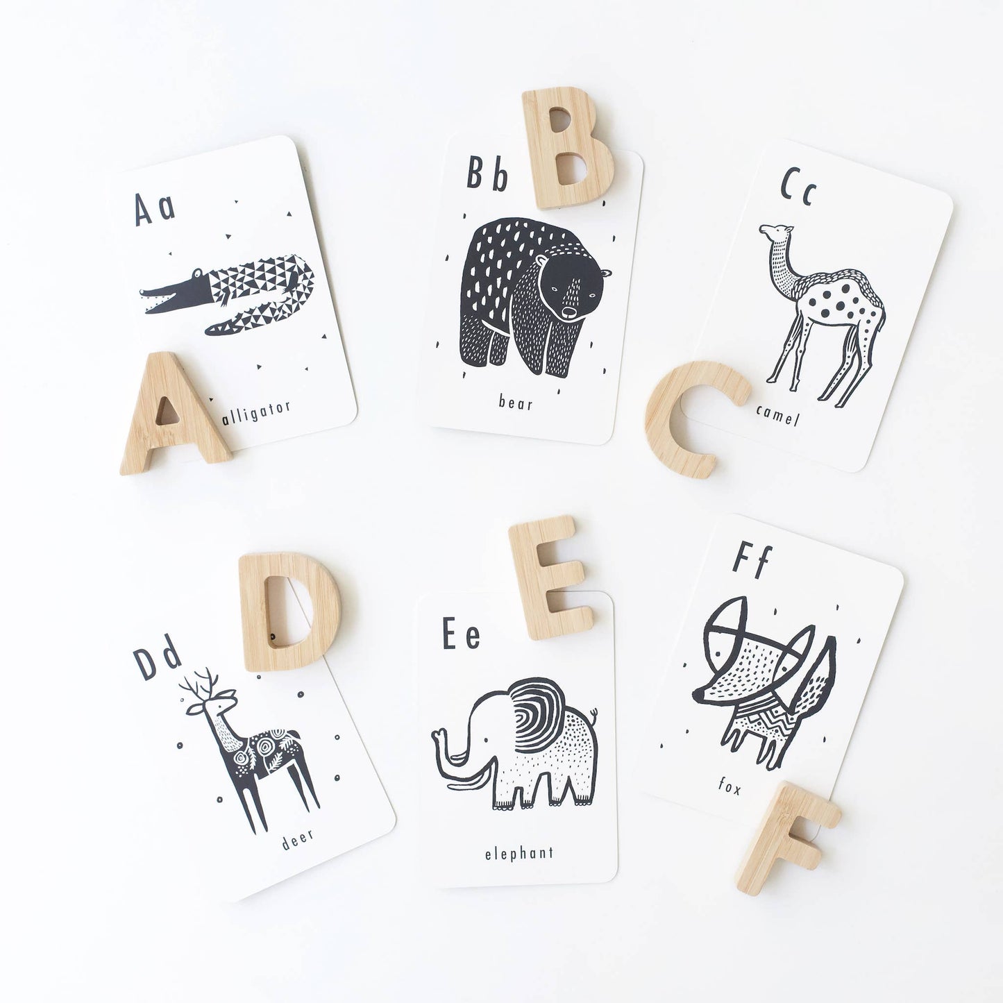 Animal Alphabet Cards 0+