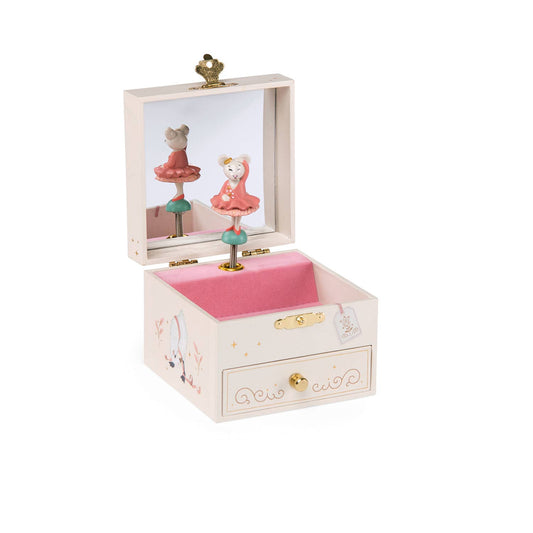 Musical Toy Blushy Jewelry box  mouse twirl