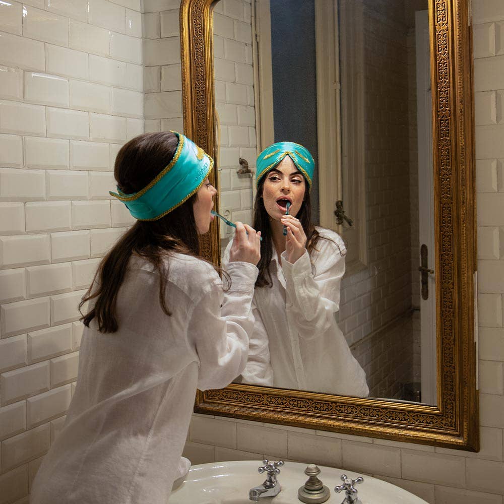 Breakfast at Drowsy Silk Sleep Mask