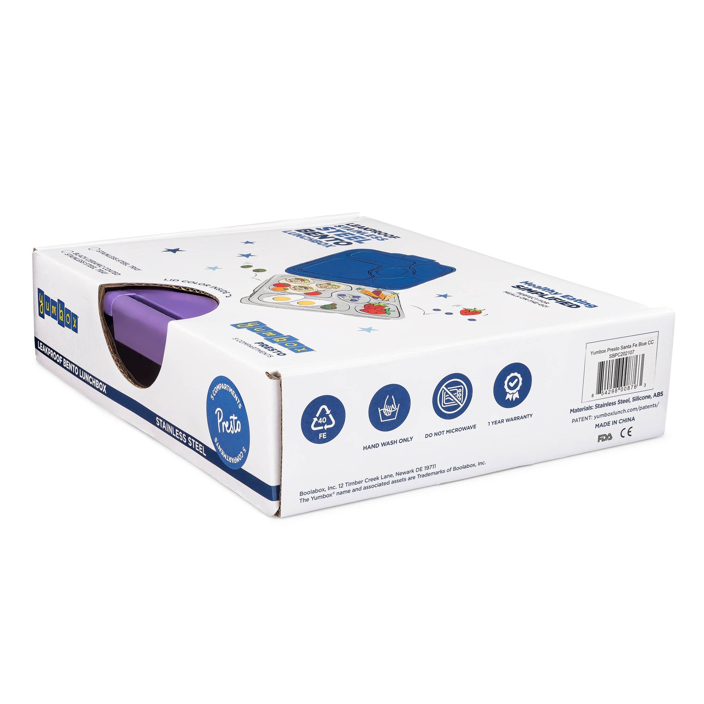 Stainless Steel Leakproof Bento Box - Remy Lavender