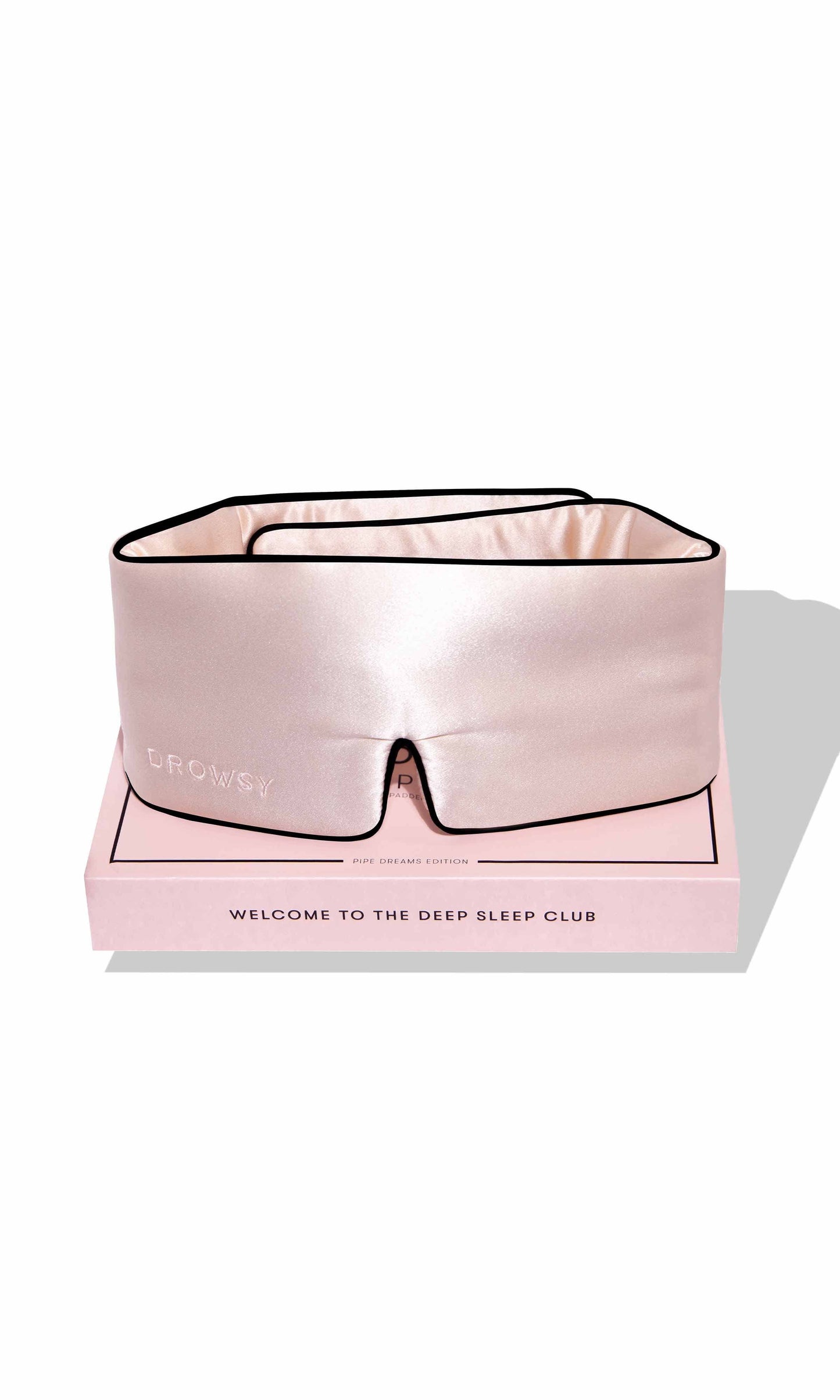Sunset Pink Pipe Dreams Silk Sleep Mask