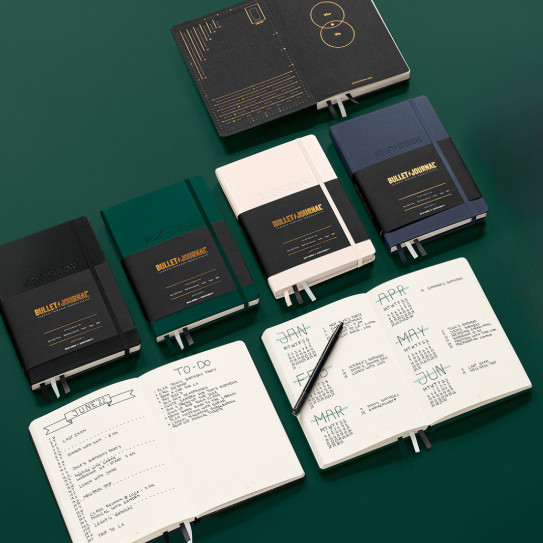 LEUCHTTURM1917 Bullet Journal Edition 2   120 g/sqm paper Medium (A5)