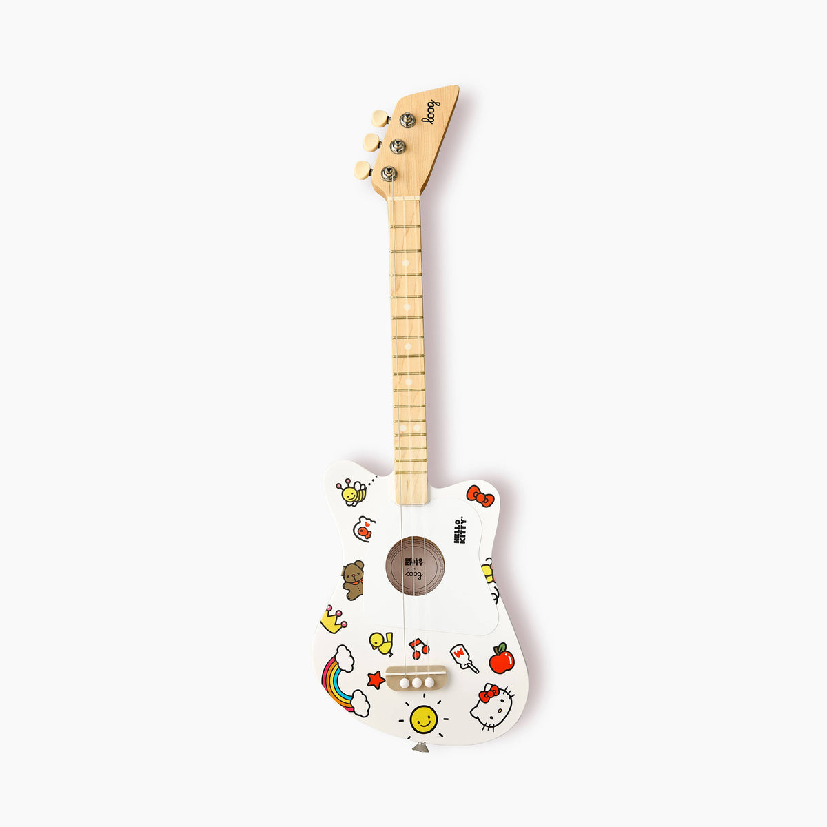 Award-winning Loog x Hello Kitty®️ Limited Edition Mini Guitar 3+