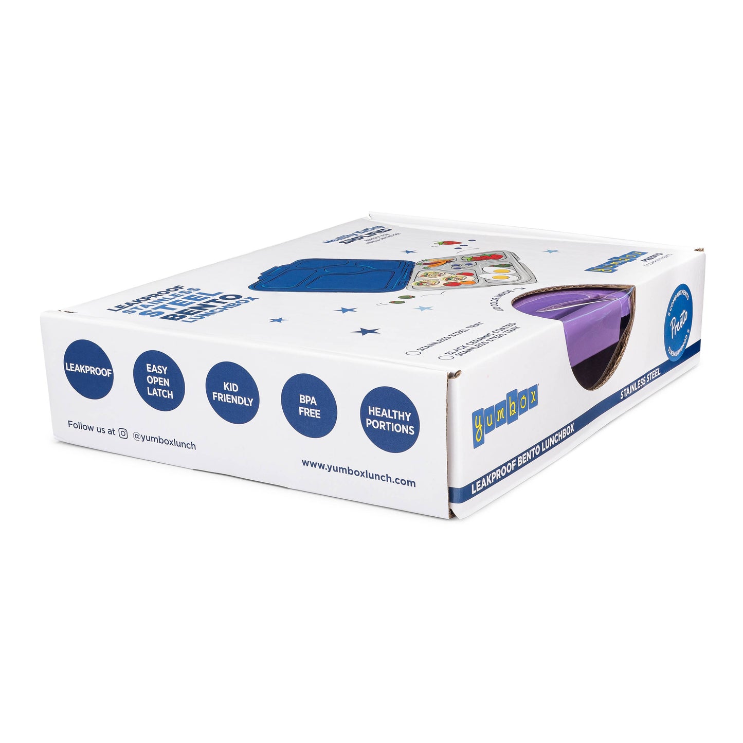 Stainless Steel Leakproof Bento Box - Remy Lavender