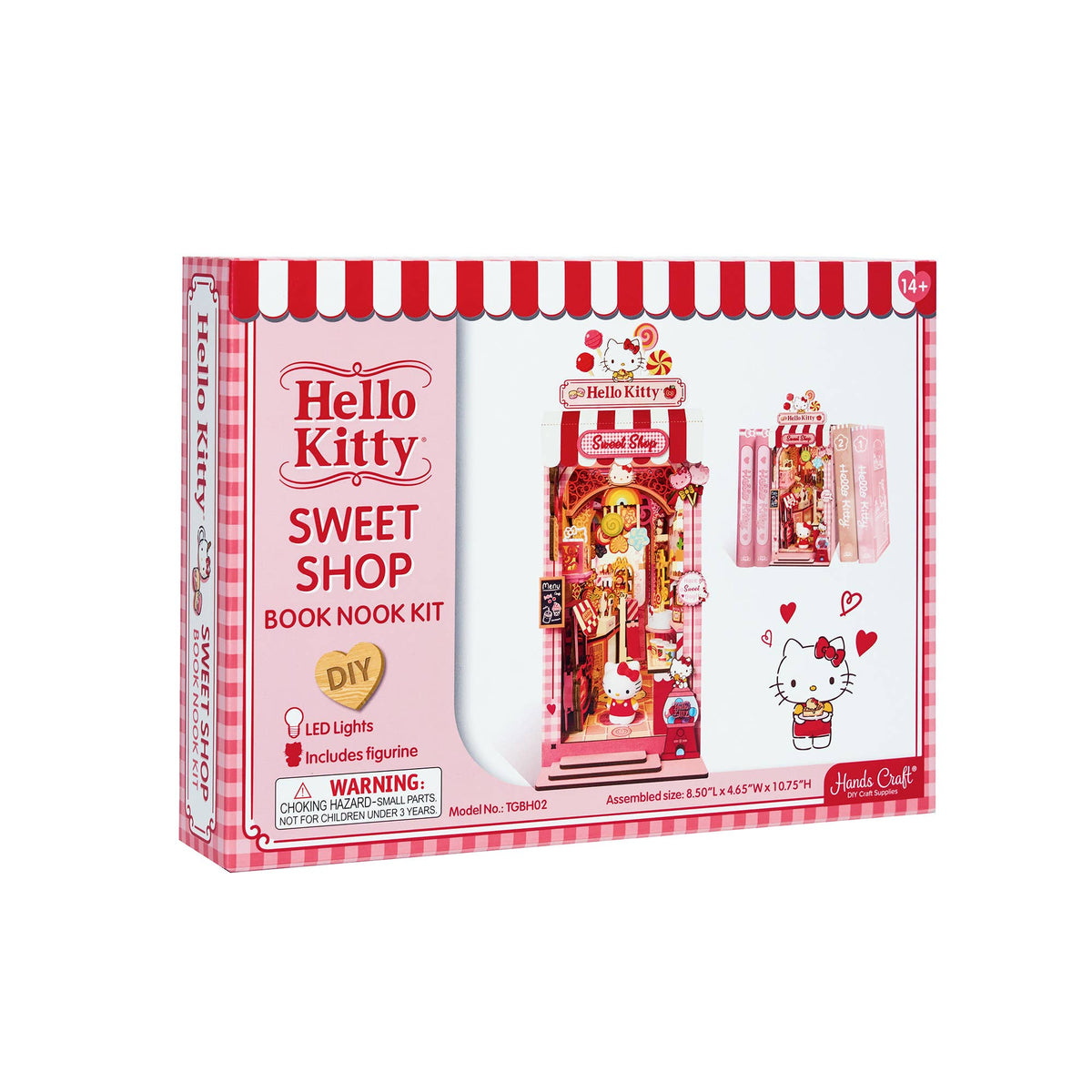 Hello Kitty® Sweet Shop - DIY Book Nook Kit Age 14+