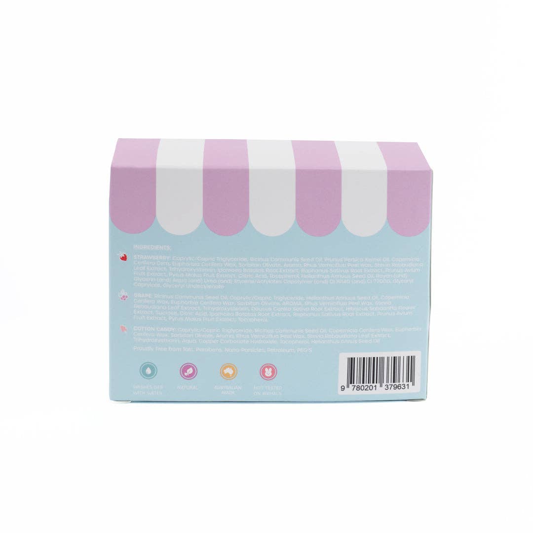 Oh Flossy Kids Natural Lip Gloss Set Made in Australia