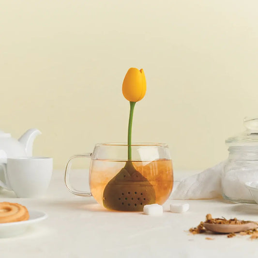 Tulip Tea Infuser (Yellow)