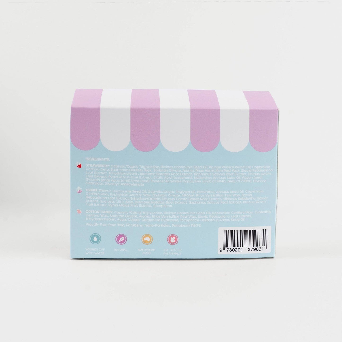 Oh Flossy Kids Natural Lip Gloss Set - Made in Australia