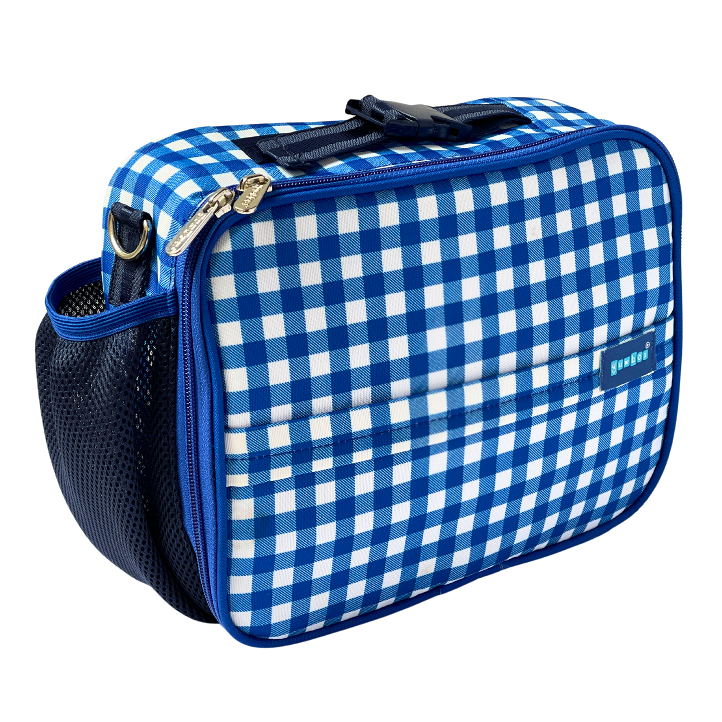 Yumbox Lunch Bag – Gingham Vichy, Insulated & Leak-Resistant
