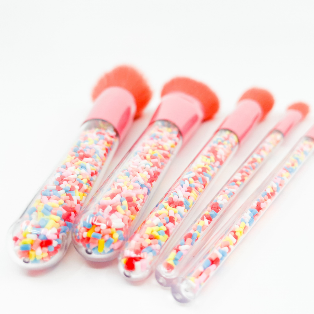Oh Flossy Kids Sprinkle Makeup Brush Set