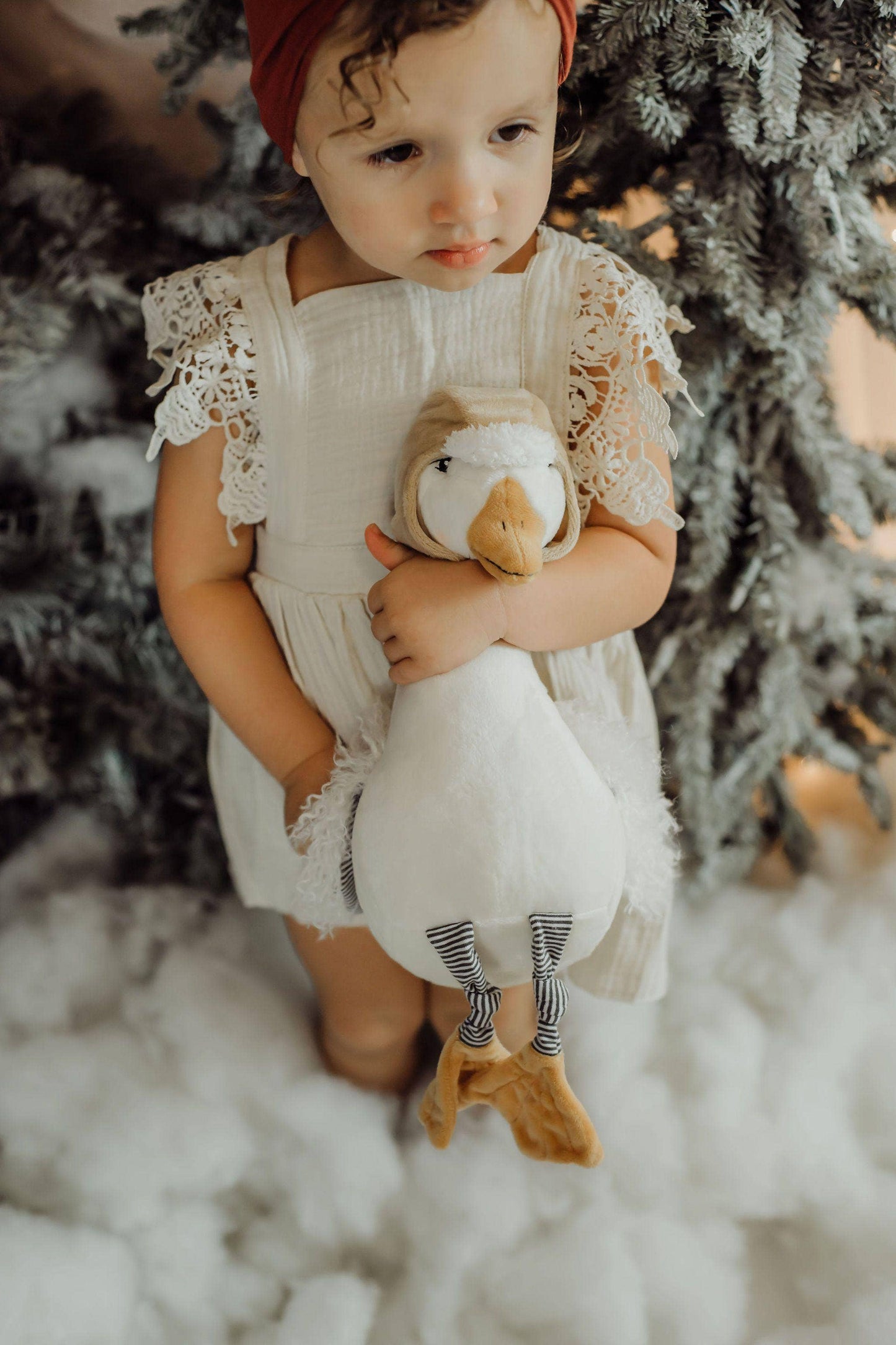 Bunnies By the Bay Avery the Aviator Snow Goose