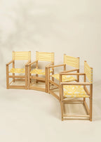 Kids’ Patio Set 4 Chairs and Parasol–Summer Fruits
