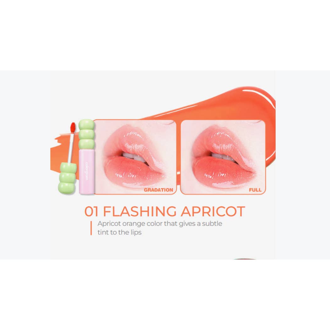 COLORGRAM Fruity Glass Tint Lip Gloss
