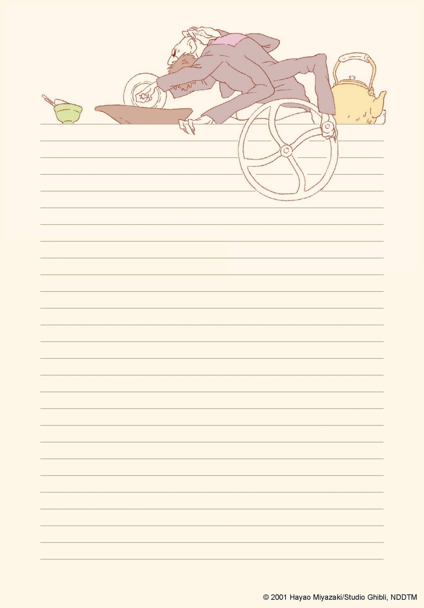 Studio Ghibli Spirited Away Stationery Set