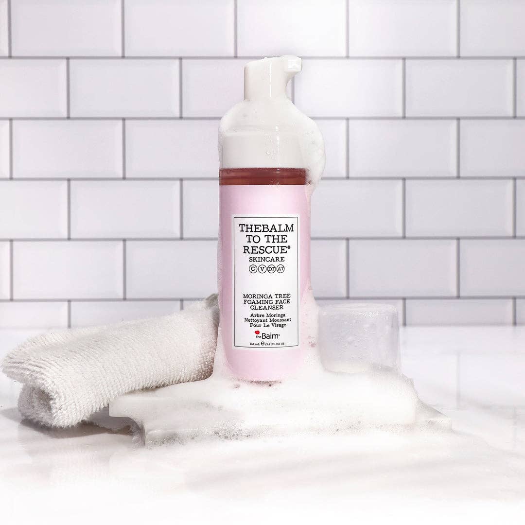 THEBALM to the Rescue Moringa Foaming Face Cleaner Vegan