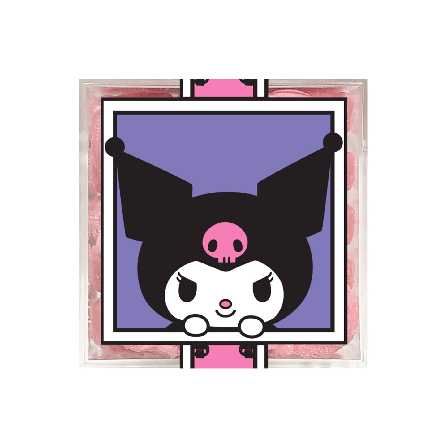 Kuromi - Pink Skulls - Small (Hello Kitty and Friends)