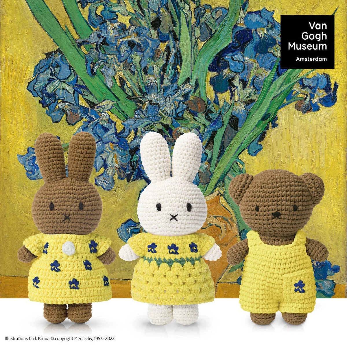 Miffy Van Gogh Inspired Irises Dress: Dress