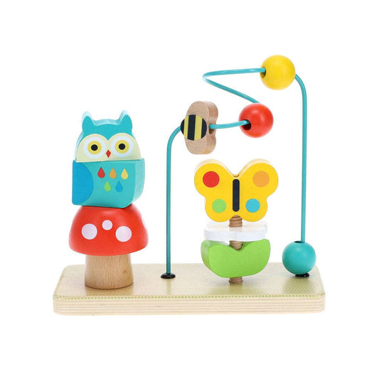 Petit Collage - Busy Garden Wooden Activity Trio