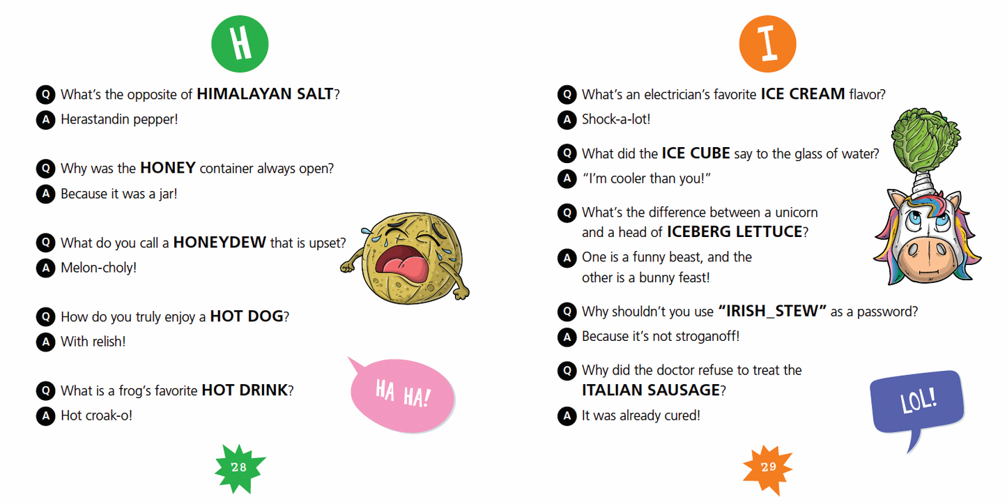 The A to Z Food Joke Book