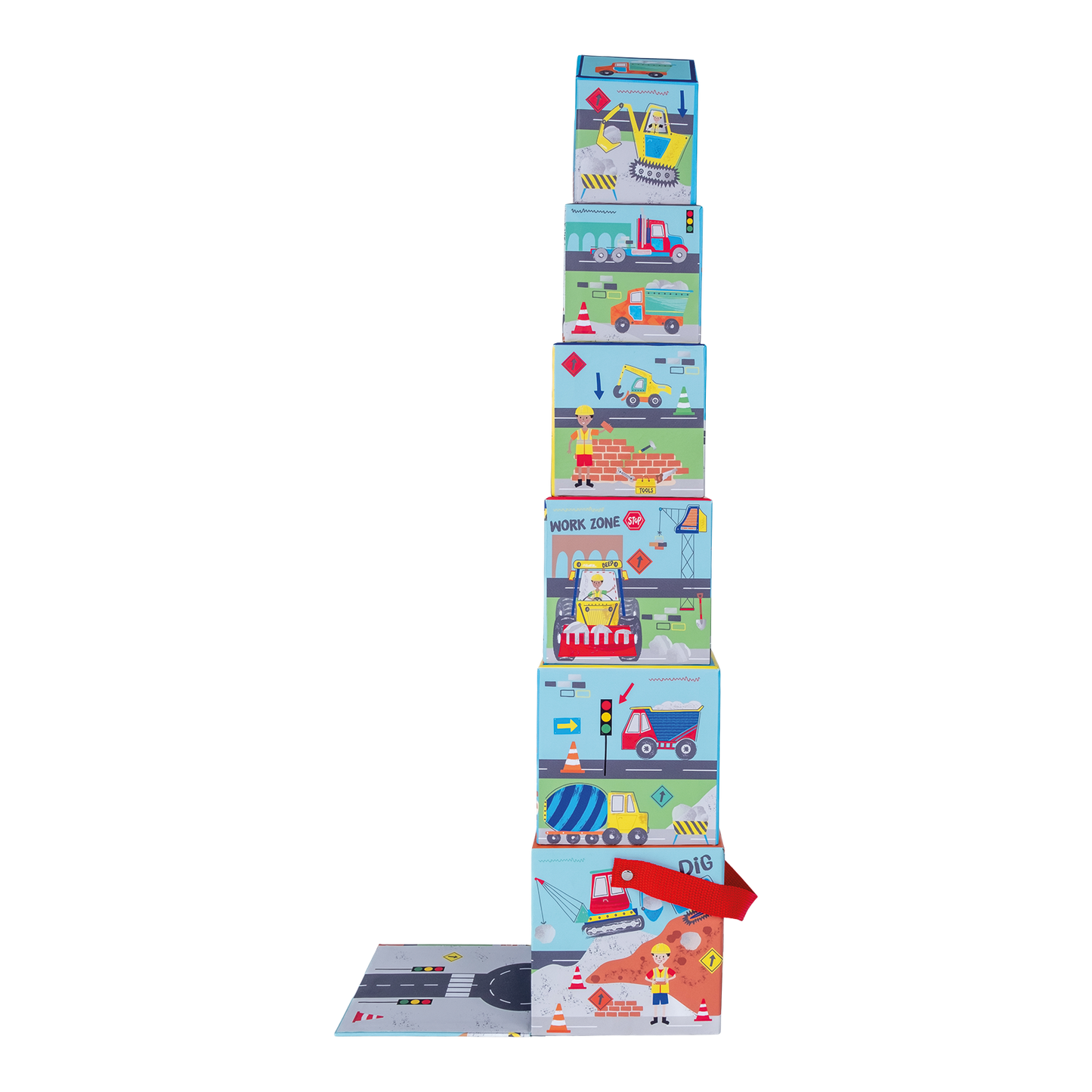 Construction Stacking Cubes