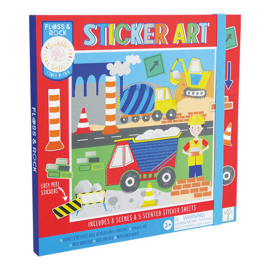 Construction Sticker Art