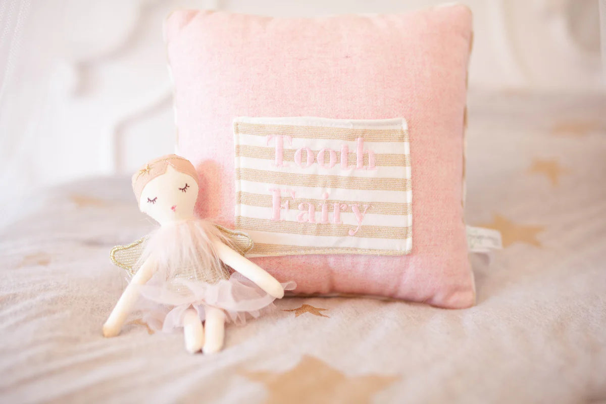 MON AMI TOOTH FAIRY DOLL AND PILLOW SET