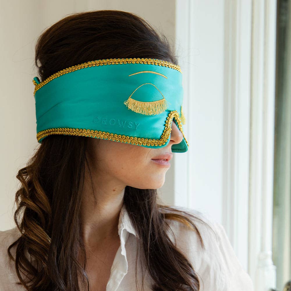 Breakfast at Drowsy Silk Sleep Mask
