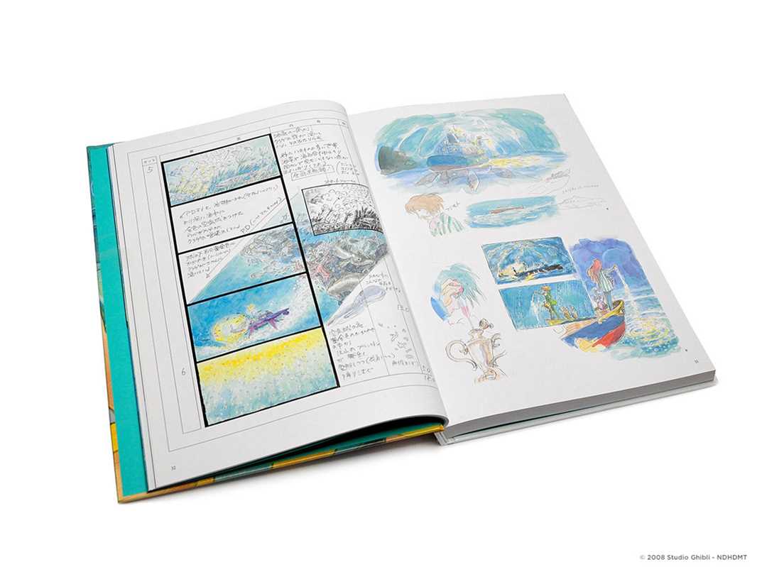 Art of Ponyo by Hayao Miyazaki