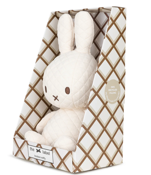 Bon Ton Toys Plush MIFFY Bonbon Sitting in Giftbox 9"