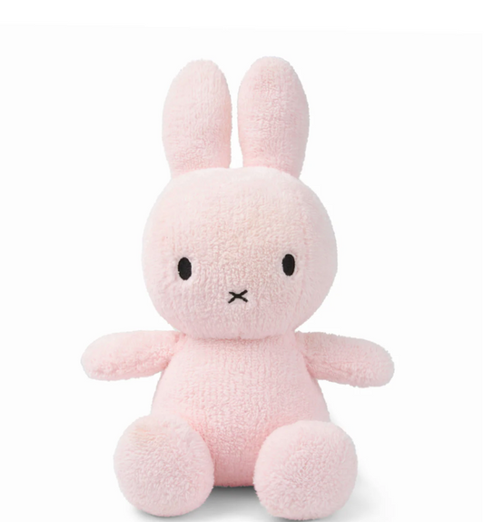 Bon Ton Toys Plush MIFFY Sitting Terry 13" Pink/Cream