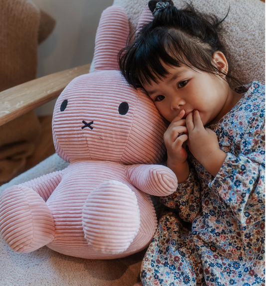 Bon Ton Toys Plush MIFFY ECO Corduroy Pink 20"