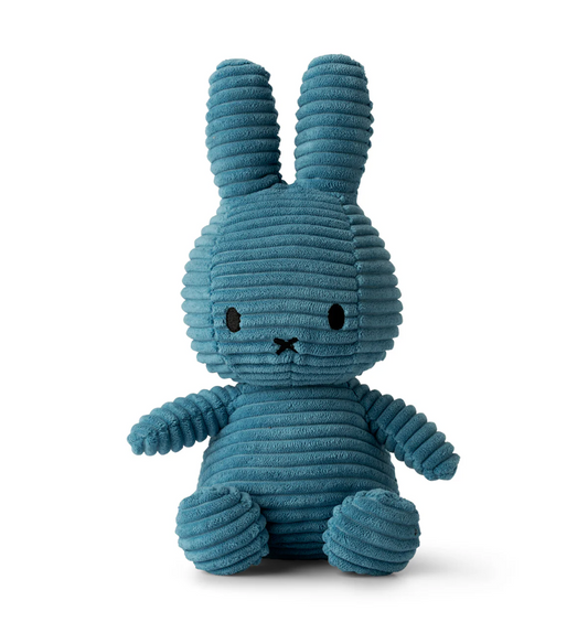 Bon Ton Toys Plush MIFFY ECO Corduroy Aviator Blue 9''