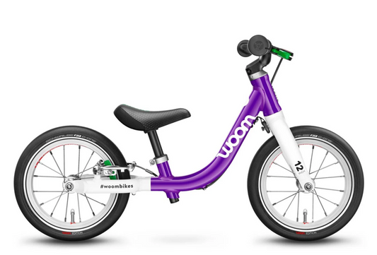 Last one purple Woom 1 (12-Inch Kids' Balance Bike with brake) in stock in store