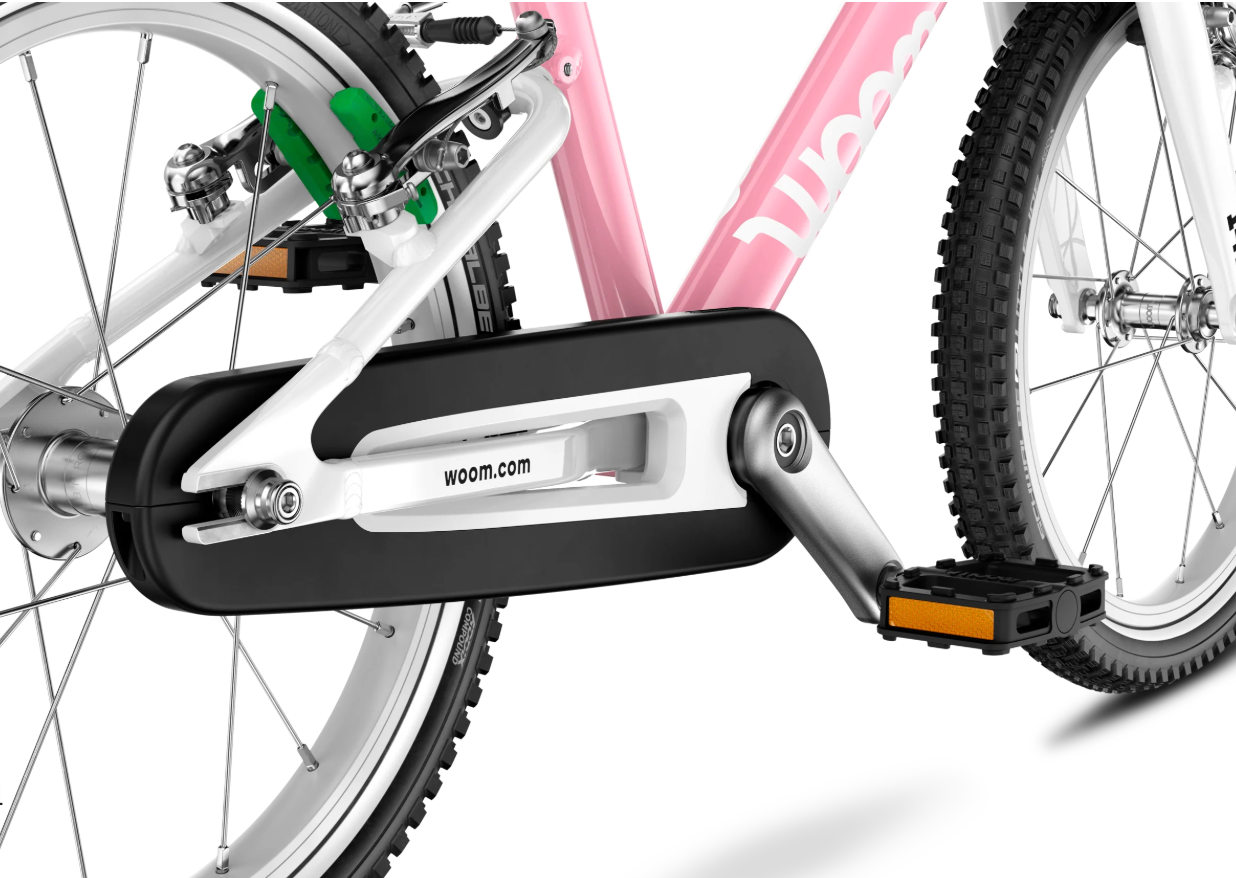 woom GO 2 Pedal Bikes Powder Pink available to pick up in store today