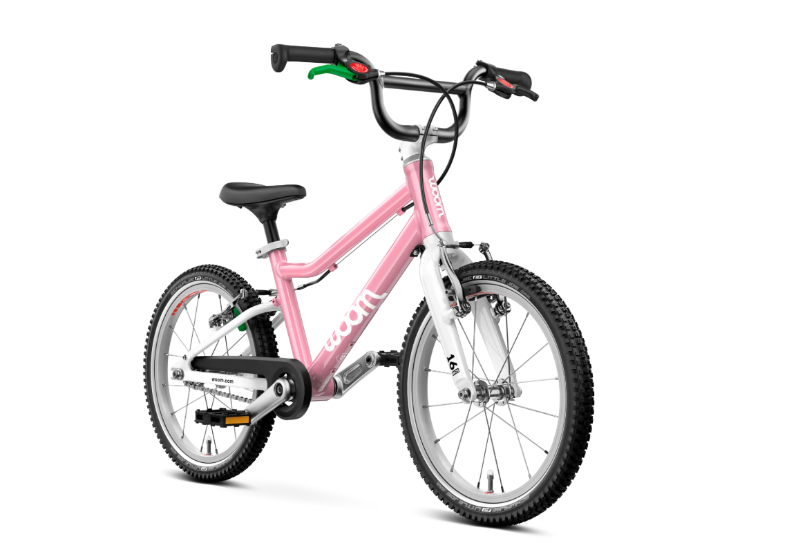 woom GO 3 Pedal Bikes Powder Pink- pick up same day in store