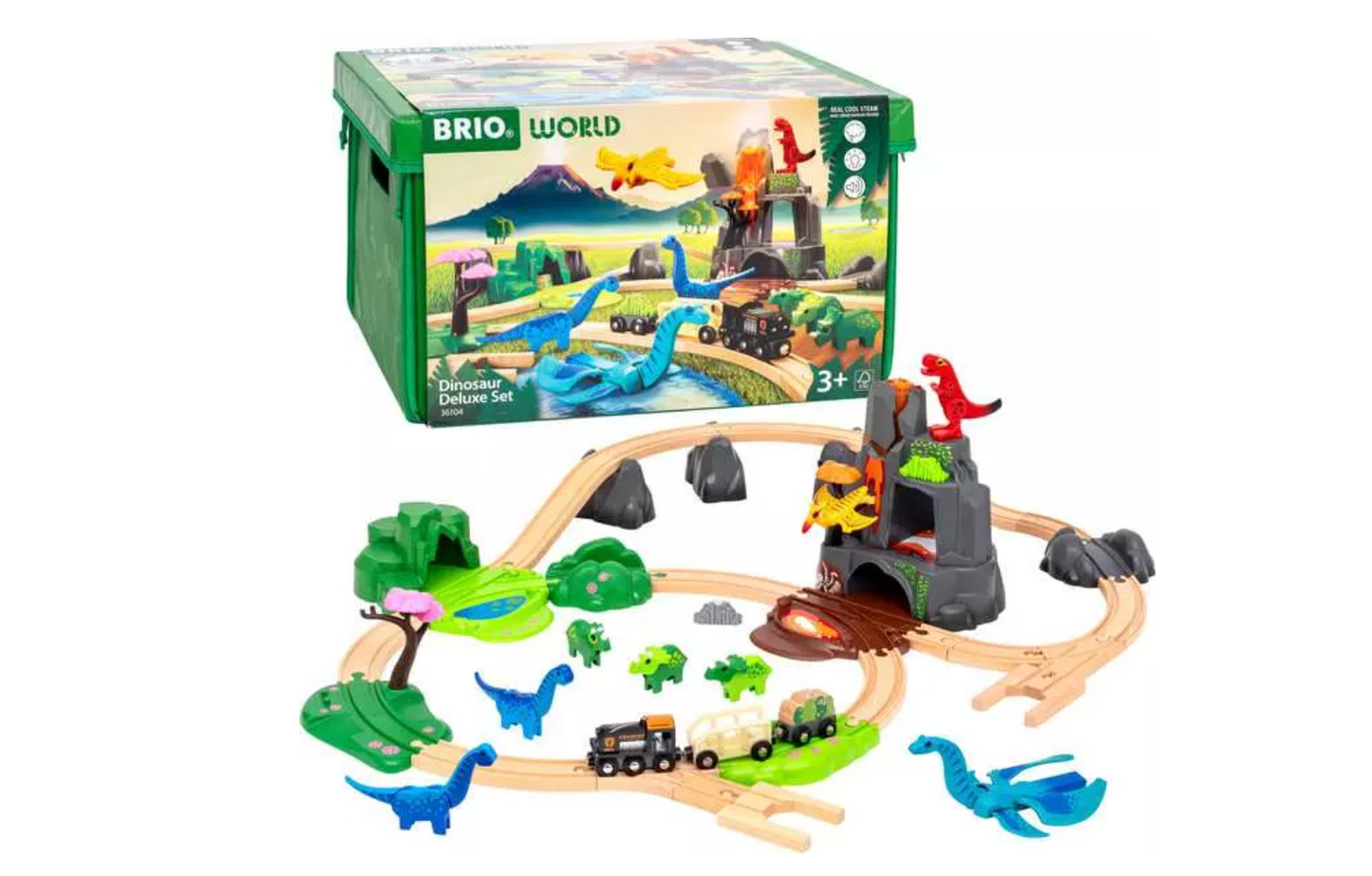 BRIO World - Dinosaur Train Deluxe Set Pick up same day