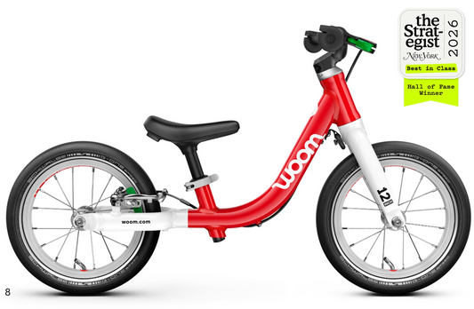Woom GO 1 RED Kids' Balance Bike with brake PICK UP  in store TODAY