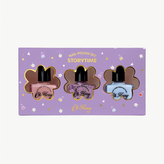 Oh Flossy Kids Storytime Nail Polish Set -Made in Australia