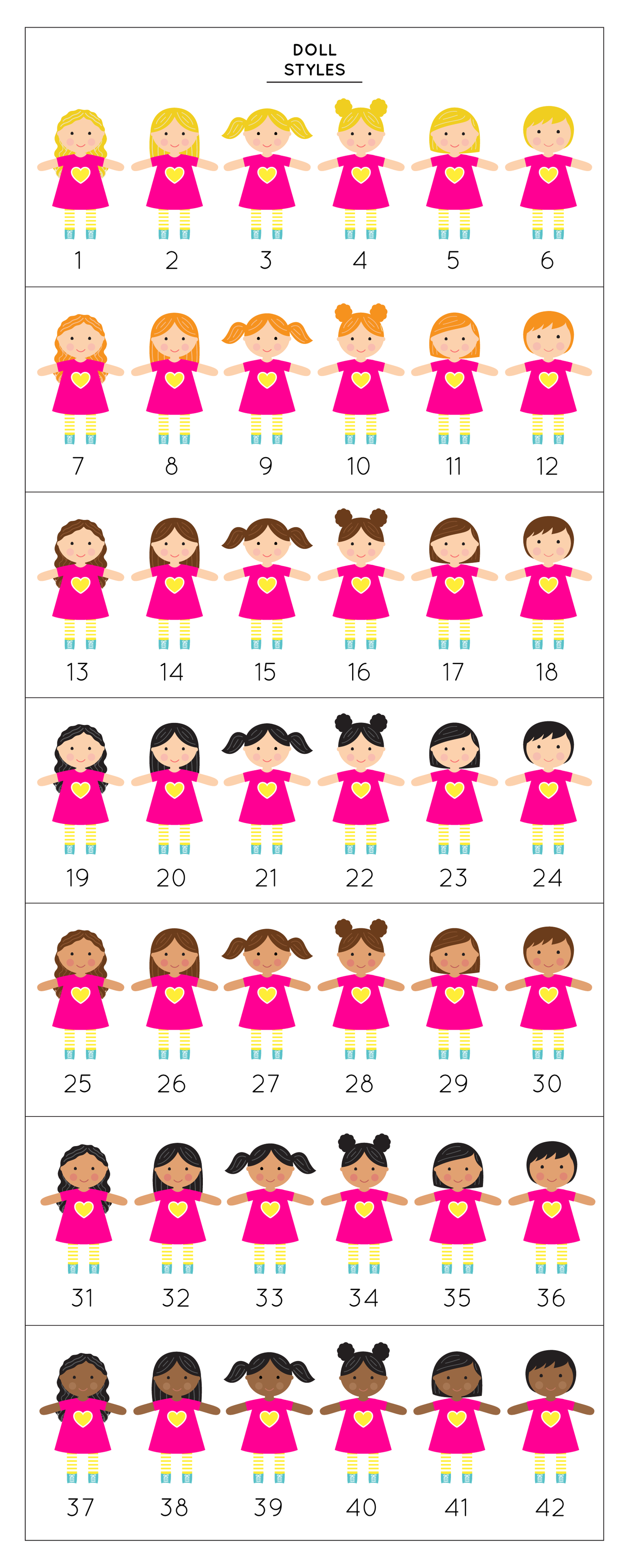 Sew Your Own Doll Craft Kit 