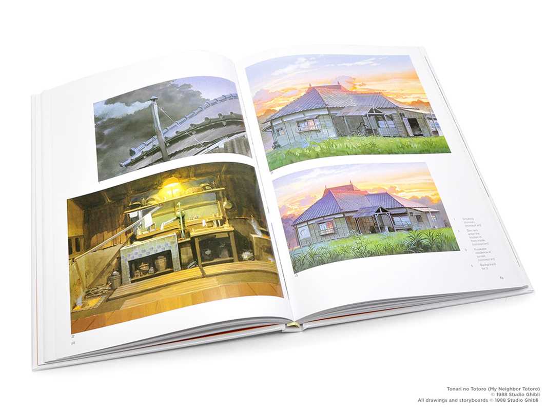 Art of My Neighbor Totoro by Hayao Miyazaki